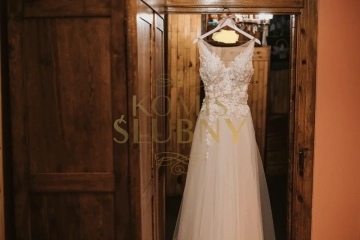 Zjawiskowa suknia ślubna z salonu Destiny w Warszawie