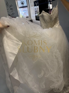 Suknia ślubna princess ecru