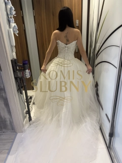 Suknia ślubna princess ecru