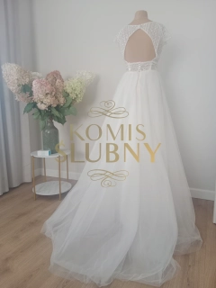 Suknia ślubna Nowa z ekspozycji rozm.38