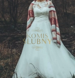 suknię ślubną marki White One Barcelona, model Jill 