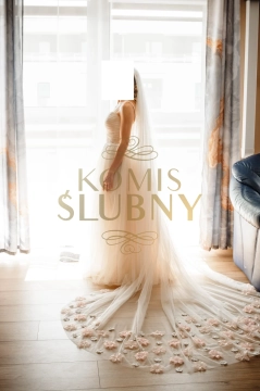 Suknia Ślubna - używana (ideał) + opcja dokupienia welonu