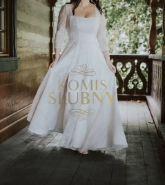 Suknia ślubna w stylu rustykalnym 