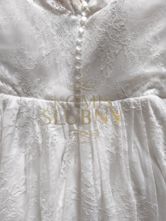 Suknia ślubna w stylu rustykalnym 