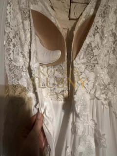 Suknia Ślubna Przewiewna Boho w Wersji Premium