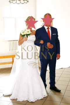 Sprzedam koronkową suknie ślubną