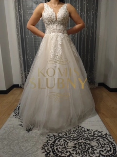 Sprzedam piękną suknię ślubną Princessa rozmiar 38