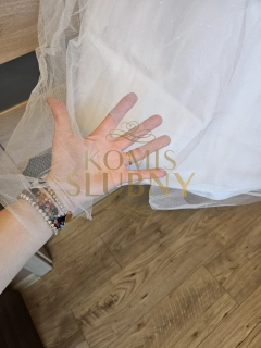 Sprzedam suknię ślubną firmy Duber typ princeska oraz bolerko. 