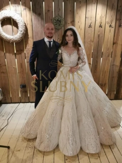 Na sprzedaż wyjątkowa suknia ślubna w stylu księżniczki ✨