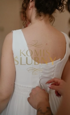 Suknia ślubna w kolorze Ivory 170 cm