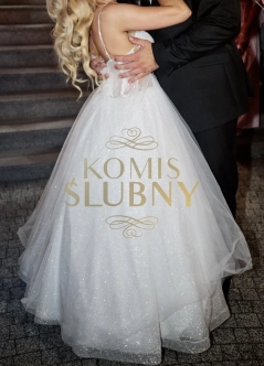 Suknia ślubna typu księżniczka XS/S