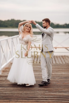 Sprzedam suknię ślubną rozmiar S/M/L